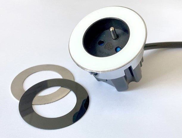 ASA 06030Y00004 Vestavná zásuvková jednotka VERSADOT, 1xUSB 5V (typ A), kabel 0,2m s vidlicí GST18i3, nerez ASA 06030Y00004 Vestavná zásuvková jednotka VERSADOT, 1xUSB 5V (typ A), kabel 0,2m s vidlicí GST18i3, nerez